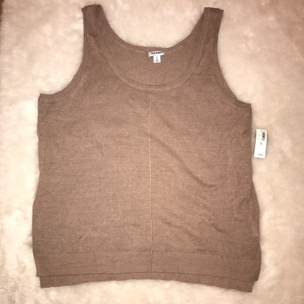 Old navy tan tank xl